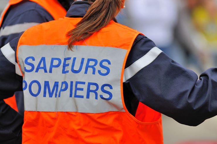 les pompiers protegent