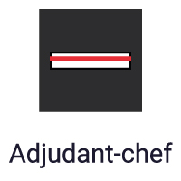 Galon de grade d'adjudant-chef